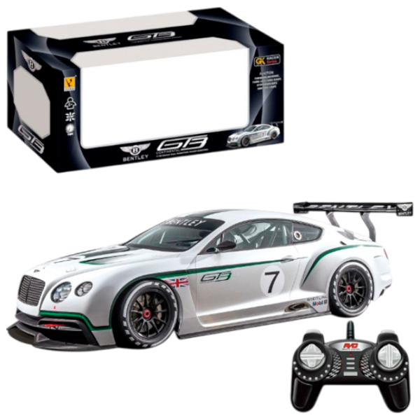 Машинка RC Bentley GT3 866-1817B
Зелёный
Белый  photo 4