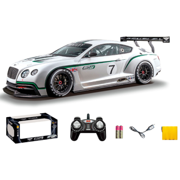 Машинка RC Bentley GT3 866-1817B
Зелёный
Белый  photo 5