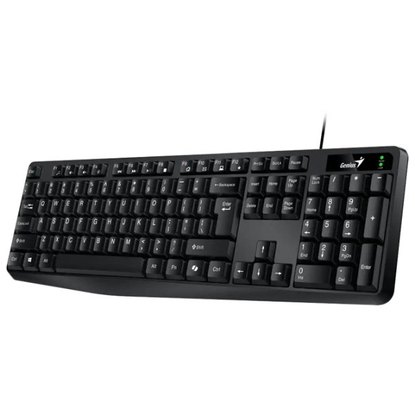 Клавиатура Genius KB-117 Черный Для дома и офиса, Проводная photo 2