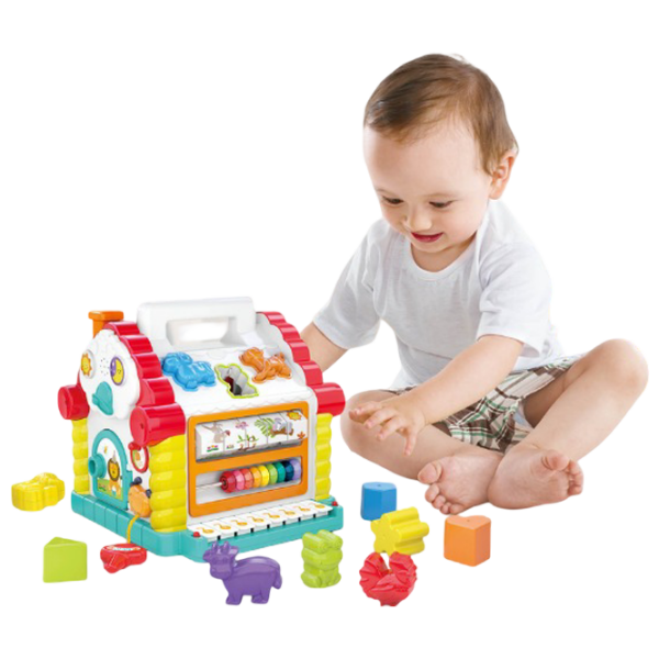 Jucărie interactivă Hola Toys Casuta vesela 739 White 1+ photo 3