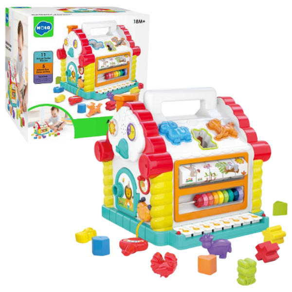 Jucărie interactivă Hola Toys Casuta vesela 739 White 1+ photo 4