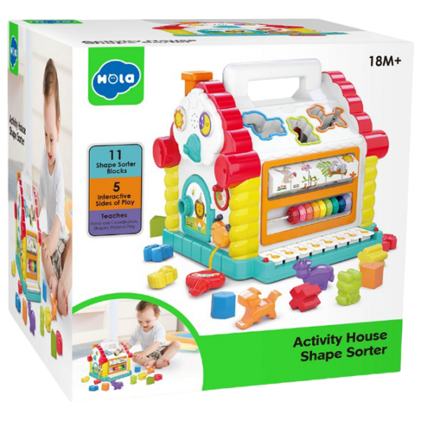 Jucărie interactivă Hola Toys Casuta vesela 739 White 1+ photo 5
