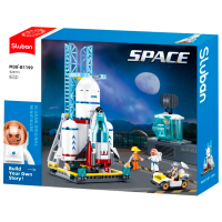 Constructor Sluban Cosmodrom White Numărul de piese 424, 6+