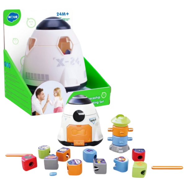 Интерактивная игрушка Hola Toys Космический корабль HA792000 Белый 1+ photo 2