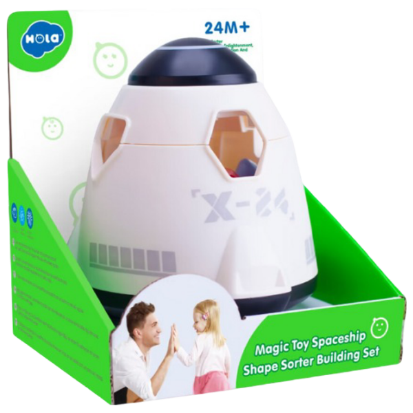 Интерактивная игрушка Hola Toys Космический корабль HA792000 Белый 1+ photo 3