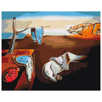 Pictură pe numere BrushMe Persistența memoriei BS3980FC 50 x 40 cm, Pânză