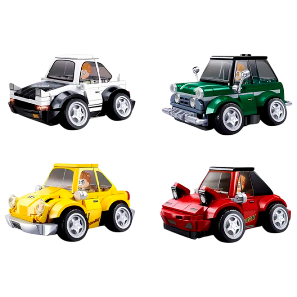 Constructor Sluban Automobil de zi cu zi Multicolor Numărul de piese 169, 7+ photo 3