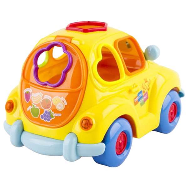 Jucărie interactivă Hola Toys Masina vesela cu fructe 516 Yellow 1+ photo 2