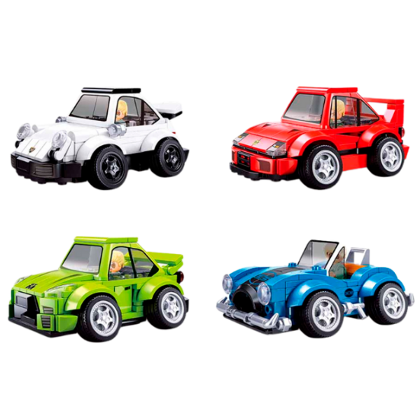 Constructor Sluban Automobil de oraș Multicolor Numărul de piese 169, 6+ photo 2