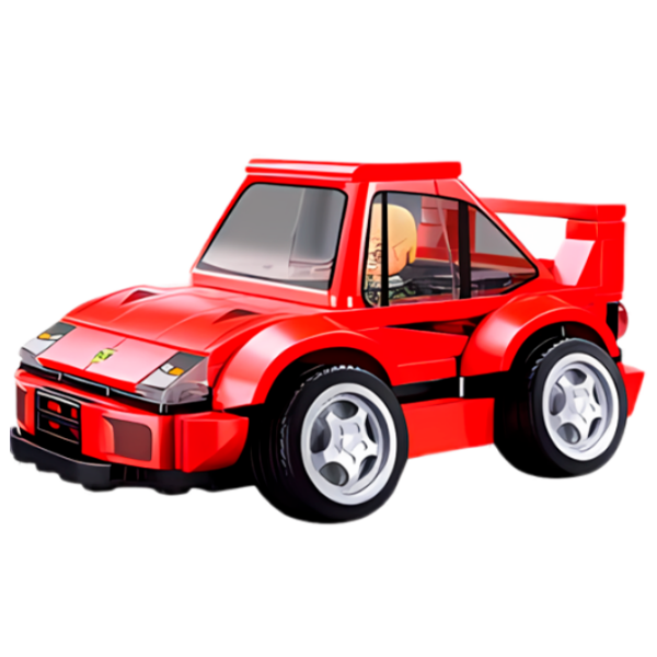 Constructor Sluban Automobil de oraș Multicolor Numărul de piese 169, 6+ photo 4