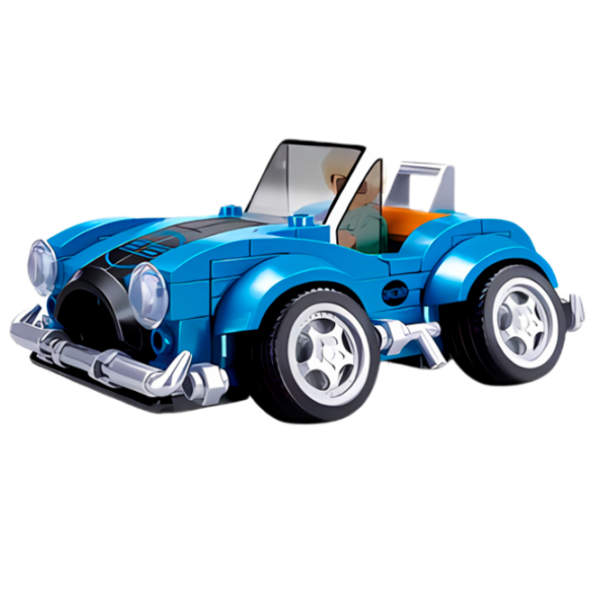 Constructor Sluban Automobil de oraș Multicolor Numărul de piese 169, 6+ photo 6