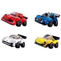 Constructor Sluban Supercar Multicolor Numărul de piese 183, 6+