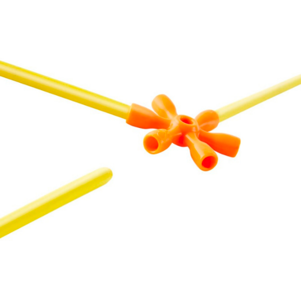 Constructor Hape Truss Cran Yellow Numărul de piese 94 , 4+ photo 5