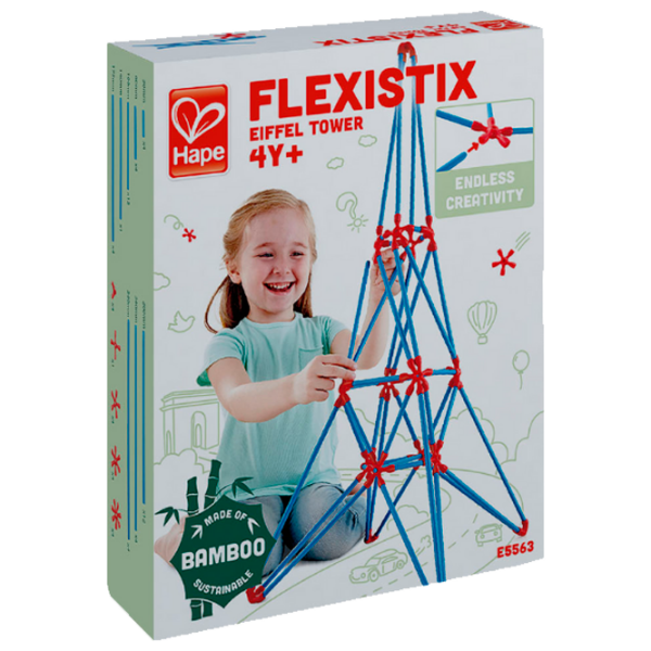 Constructor Hape Eiffel Tower Blue Numărul de piese 94 , 4+ photo 1