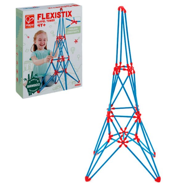 Constructor Hape Eiffel Tower Blue Numărul de piese 94 , 4+ photo 2