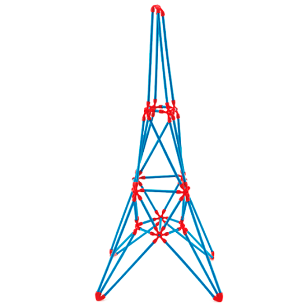 Constructor Hape Eiffel Tower Blue Numărul de piese 94 , 4+ photo 3