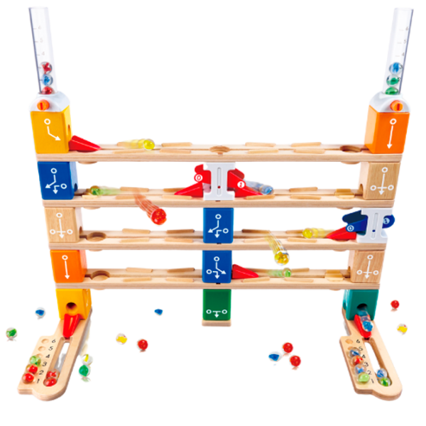 Constructor Hape Basic Coding Set Brown Numărul de piese 125, 6+ photo 4