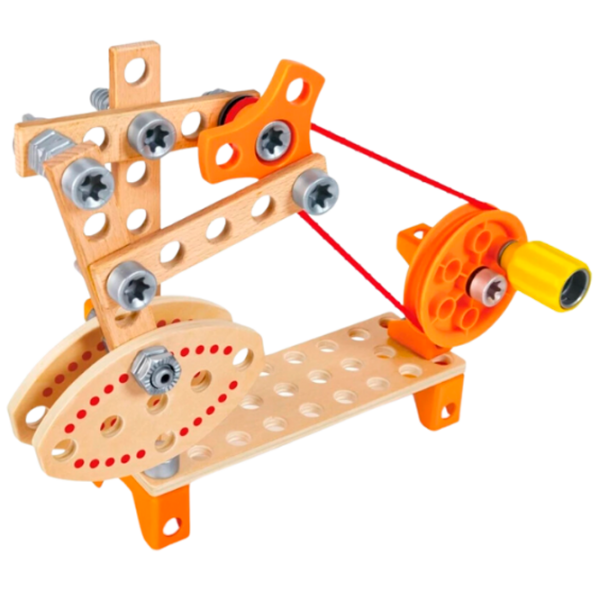 Constructor Hape Carnival Builder Set Brown Numărul de piese 73, 5+ photo 6