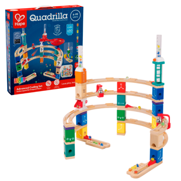 Constructor Hape Advanced Coding Set Multicolor Numărul de piese 159, 6+ photo 2