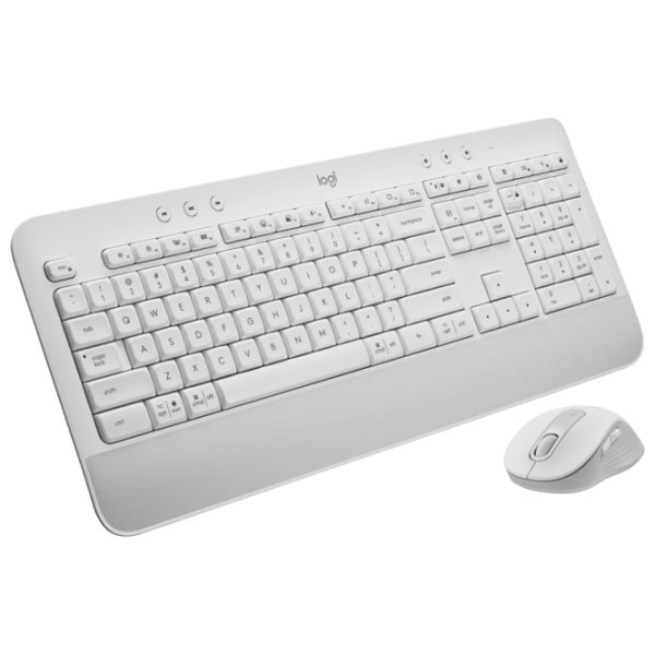 Клавиатура и Мышь Logitech MK650 for Business Белый Для дома и офиса, Беспроводные photo 5