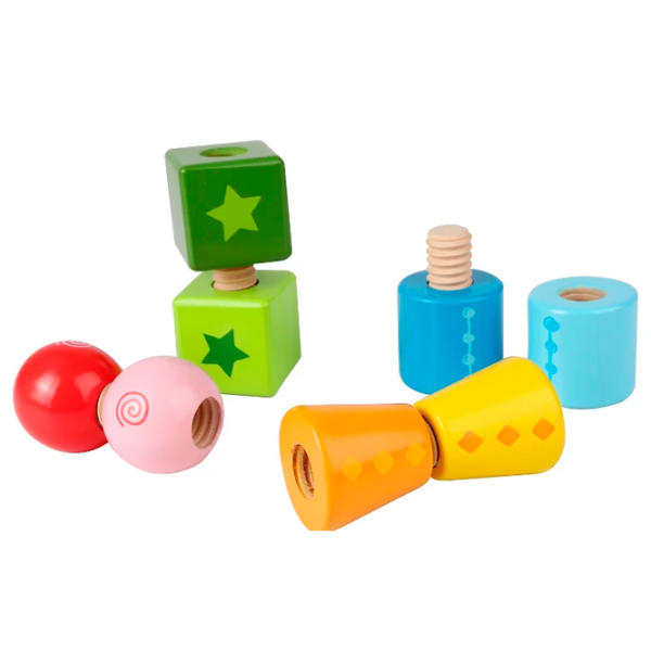 Constructor Hape Twist and Turnables Multicolor Numărul de piese 8, 24 luni photo 5