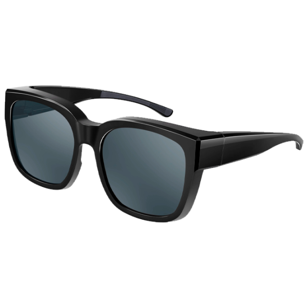 Солнечные очки Xiaomi Polarized Fitover Sunglasses Черный Пластик photo 1