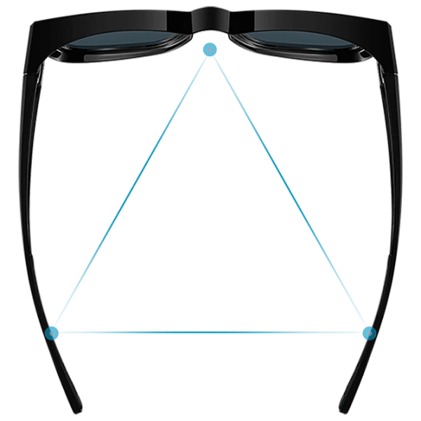 Солнечные очки Xiaomi Polarized Fitover Sunglasses Черный Пластик photo 2