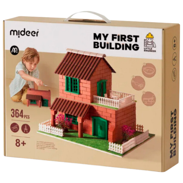 Constructor Mideer Vilă Red Numărul de piese 364, 8+ photo 1
