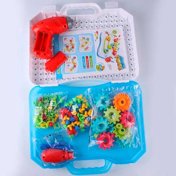 Constructor Essa Toys Magic Plate White Numărul de piese 151, 3+ photo 4