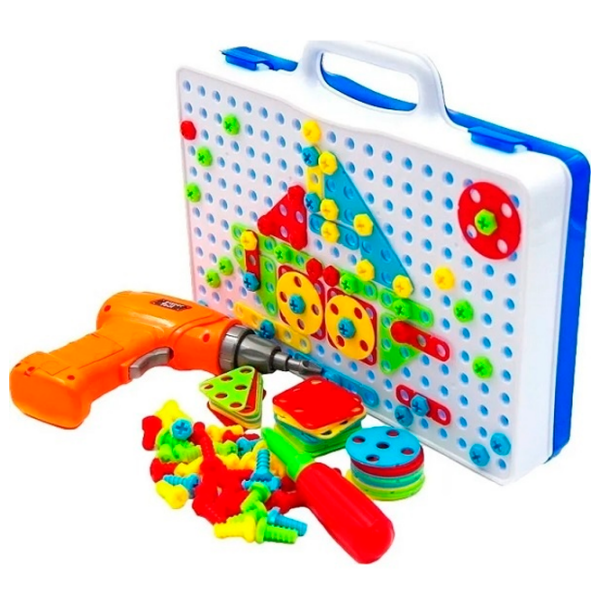 Constructor Essa Toys Magic Plate White Numărul de piese 151, 3+ photo 6