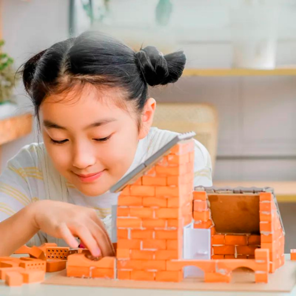 Constructor Mideer Cabană Orange Numărul de piese 143, 8+ photo 6