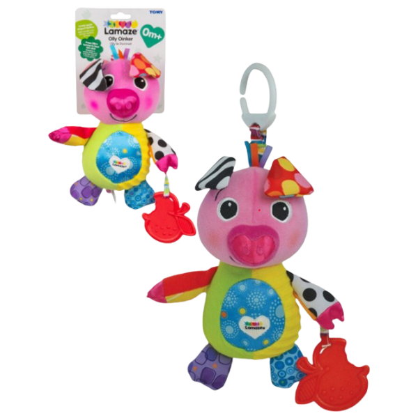 Jucărie moale Tomy Olly Oinker Pink 0+ photo 2