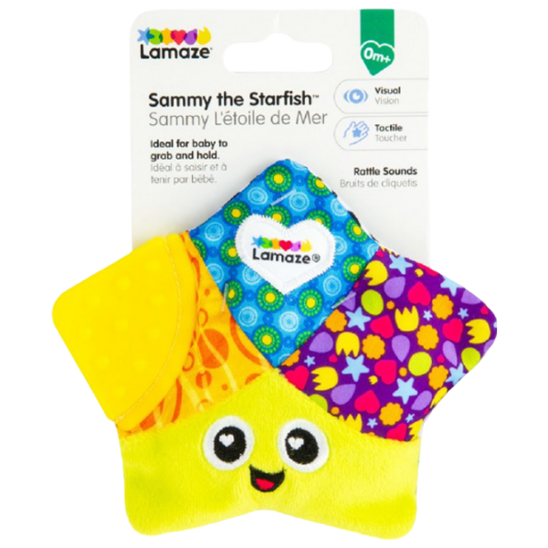 Jucărie moale Tomy Sammy the Starfish T27188 Yellow 0+ photo 2