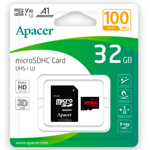 MicroSD Apacer UHS-I U1 32 GB  photo 2