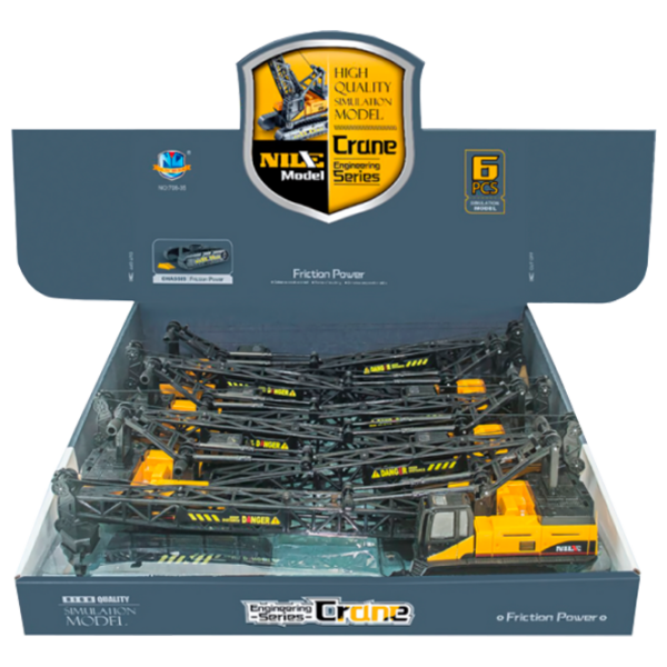 Constructor Essa Toys Crane Gray Numărul de piese , 3+ photo 1