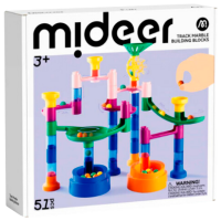 Constructor Mideer Track Marble Multicolor Numărul de piese 51, 3+