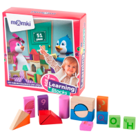 Constructor Momki Cuburi colorate Multicolor Numărul de piese 51, 3+