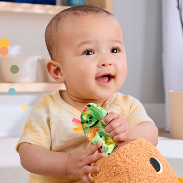 Jucărie moale Fisher Price Capybara HYR54 Brown 0.3+ photo 6