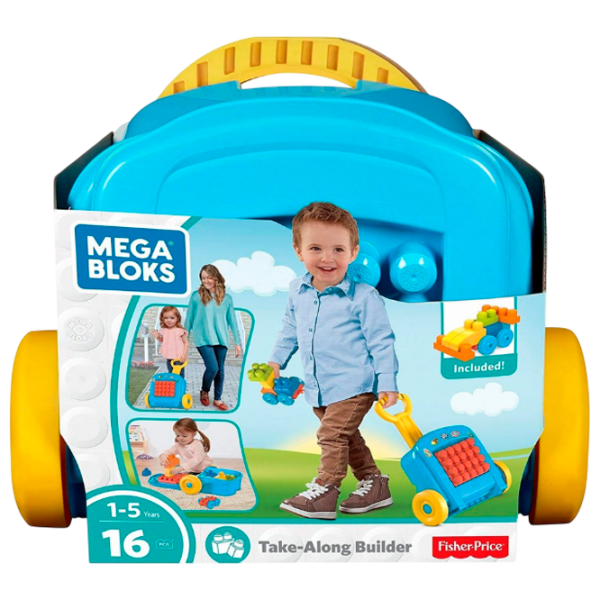 Constructor Mega Bloks Set de construcție Blue Numărul de piese 16, 1+ photo 1