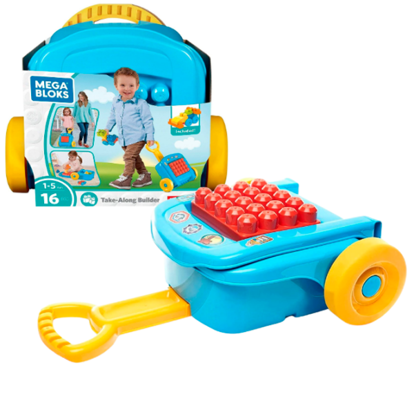 Constructor Mega Bloks Set de construcție Blue Numărul de piese 16, 1+ photo 3