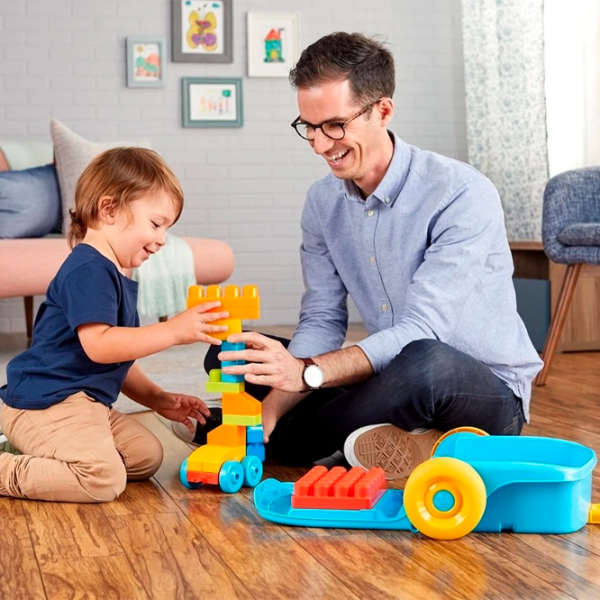 Constructor Mega Bloks Set de construcție Blue Numărul de piese 16, 1+ photo 8