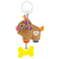 Jucărie moale Tomy Pippin the Puppy T27530 Brown 0+