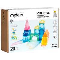 Constructor Mideer Creative Magnetic Multicolor Numărul de piese 20, 3+