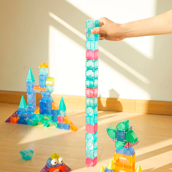 Constructor Mideer Creative Magnetic Multicolor Numărul de piese 20, 3+ photo 5