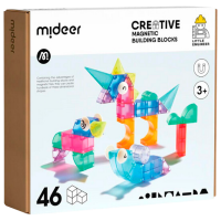 Constructor Mideer Creative Magnetic Multicolor Numărul de piese 46, 3+