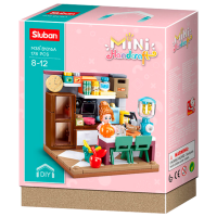 Constructor Sluban Kitchen Pink Numărul de piese 178, 8+