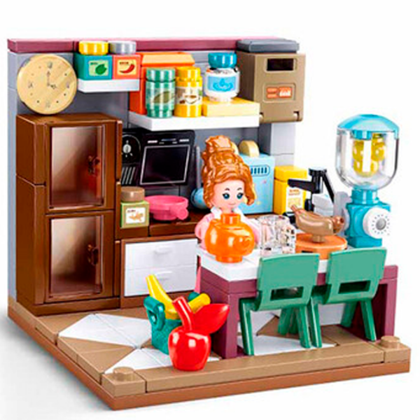 Constructor Sluban Kitchen Pink Numărul de piese 178, 8+ photo 3