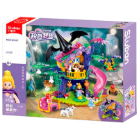 Constructor Sluban Magic Tree House Violet Numărul de piese 435, 8+