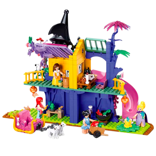 Constructor Sluban Magic Tree House Violet Numărul de piese 435, 8+ photo 2