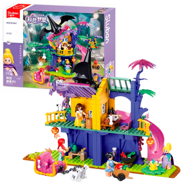 Constructor Sluban Magic Tree House Violet Numărul de piese 435, 8+ photo 3